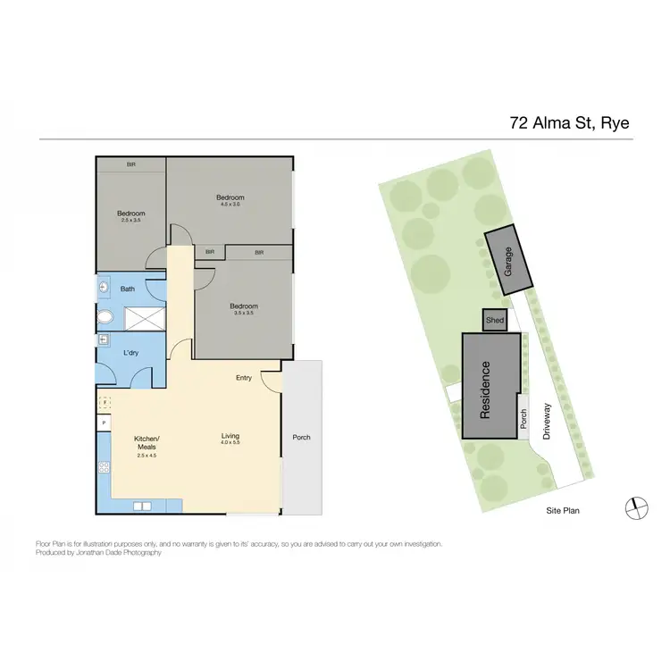 Floorplan of Homely house listing, 72 Alma Street, Tootgarook VIC 3941