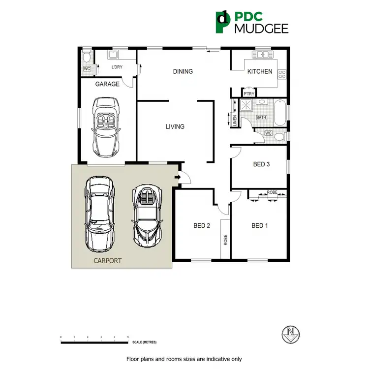 Floorplan of Homely house listing, 1 White Circle, Mudgee NSW 2850
