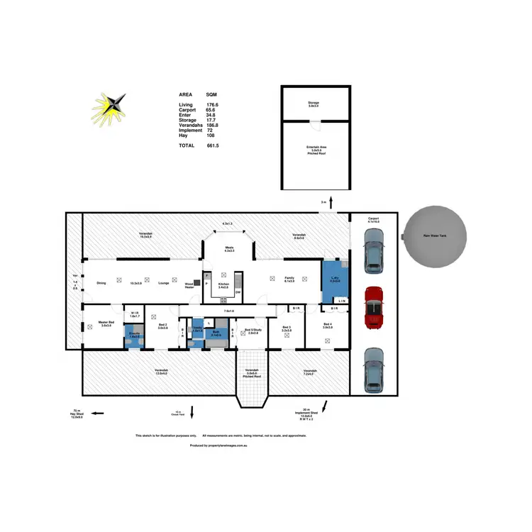 Floorplan of Homely rural property listing, 537 Cookes Hill Road, Springton SA 5235