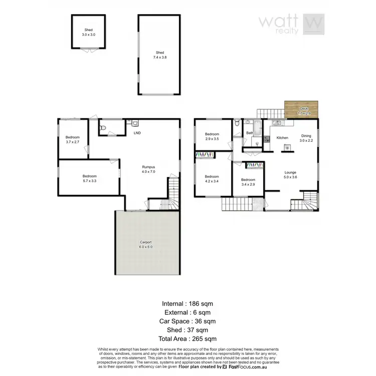 Floorplan of Homely house listing, 8 Toulambi Street, Bracken Ridge QLD 4017