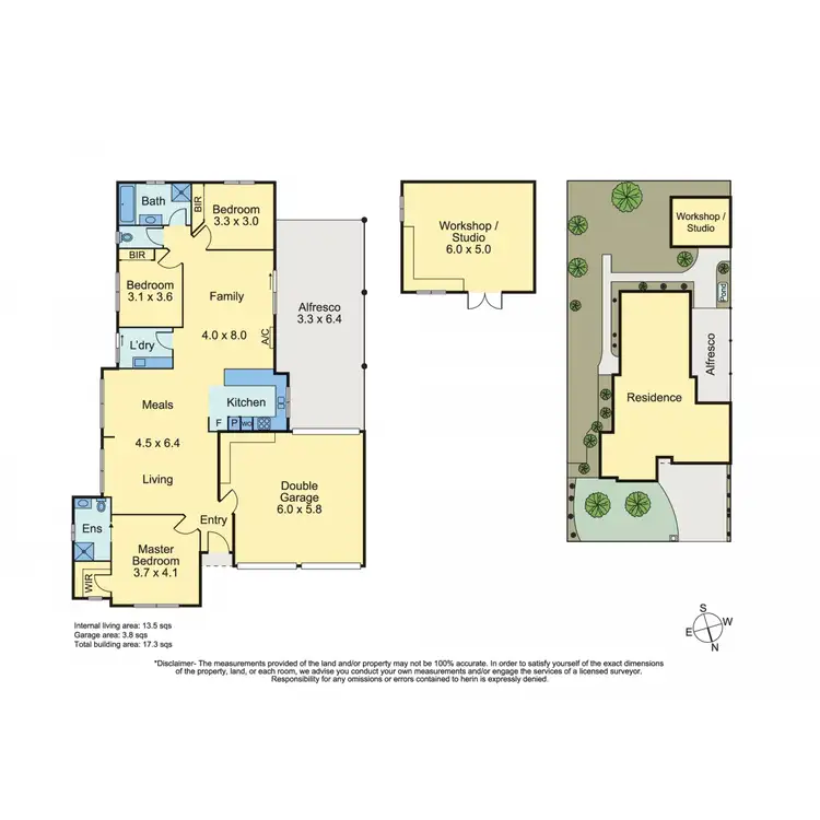 Floorplan of Homely house listing, 15 Wensley Close, Mornington VIC 3931
