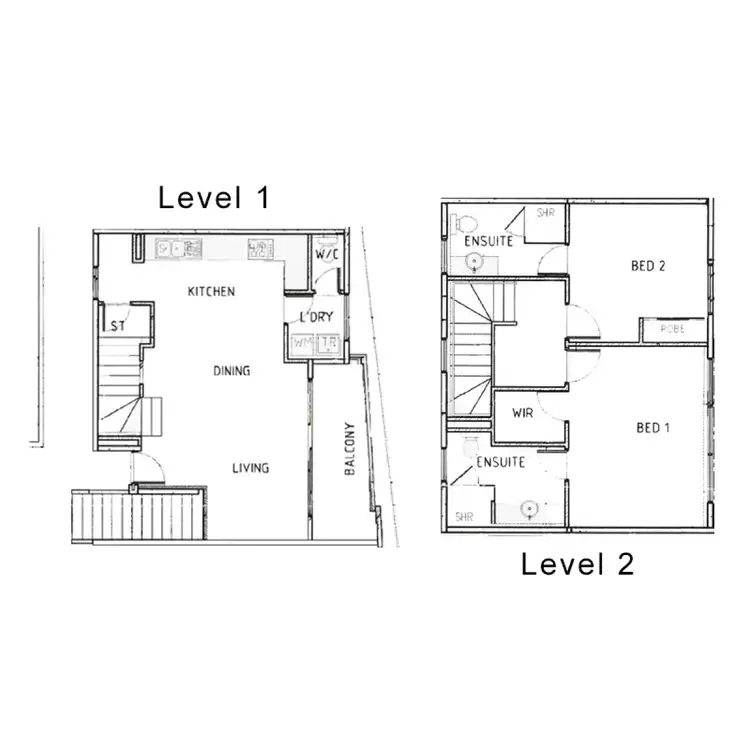 Floorplan of Homely unit listing, 2/478 William Street, Perth WA 6000