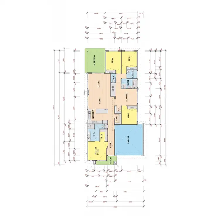Floorplan of Homely house listing, Lot 43 Blackburn Street, Stratford VIC 3862