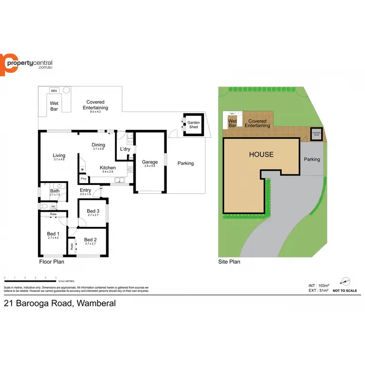 Floorplan of Homely house listing, 21 Barooga Road, Wamberal NSW 2260
