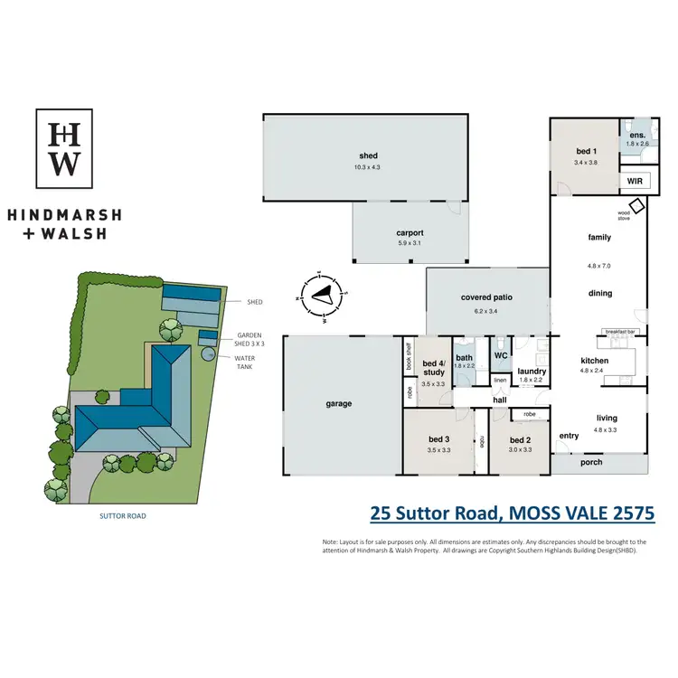 Floorplan of Homely house listing, 25 Suttor Road, Moss Vale NSW 2577