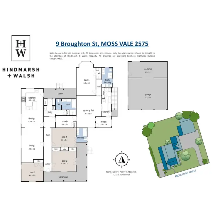 Floorplan of Homely house listing, 9 Broughton Street, Moss Vale NSW 2577