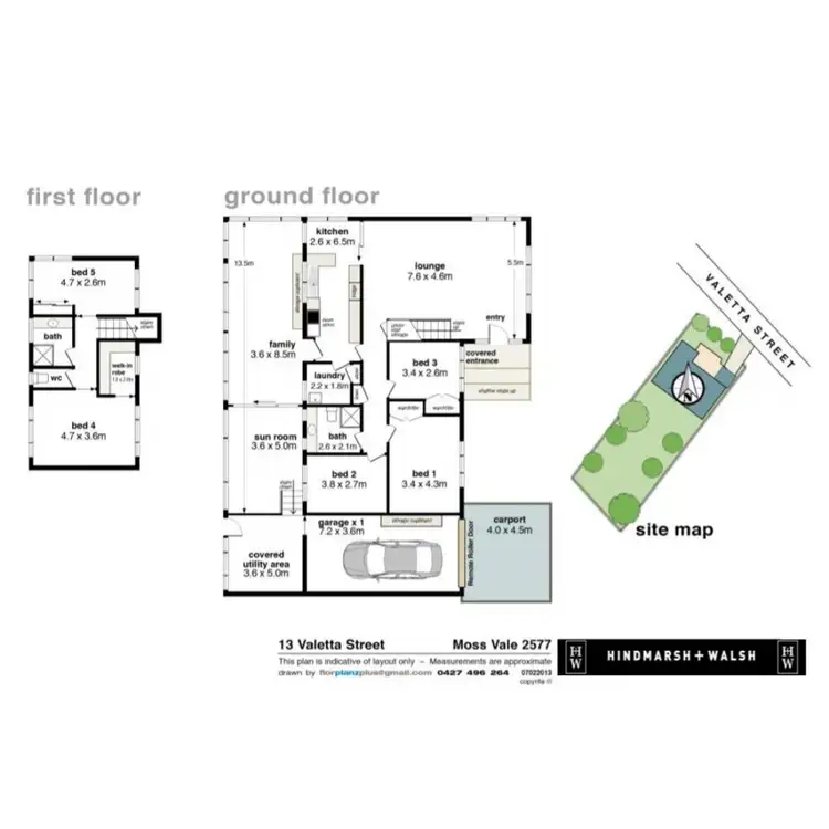 Floorplan of Homely house listing, 13 Valetta Street, Moss Vale NSW 2577