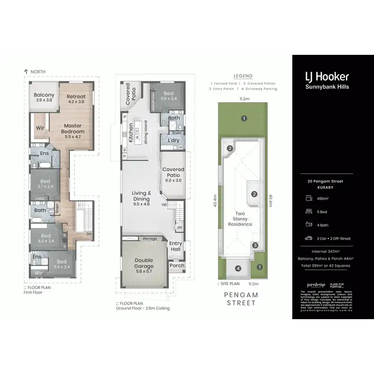 Floorplan of Homely house listing, 20 Pengam Street, Kuraby QLD 4112
