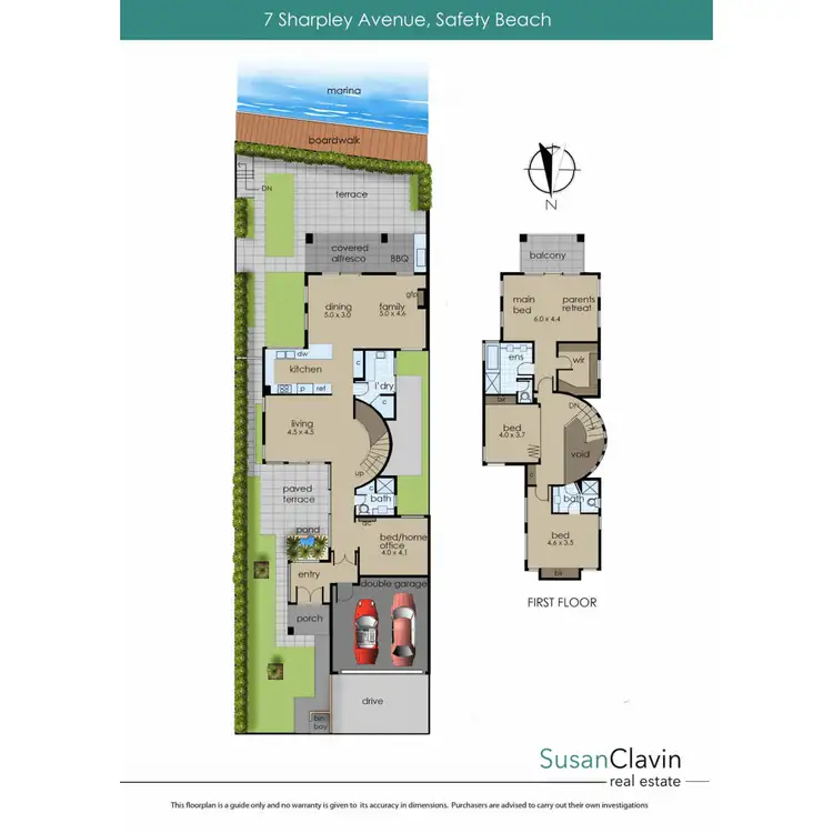 Floorplan of Homely house listing, 7 Sharpley Avenue, Safety Beach VIC 3936