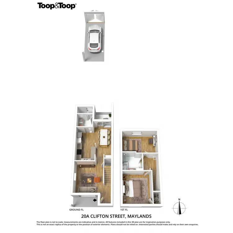 Floorplan of Homely house listing, 20A Clifton Street, Maylands SA 5069