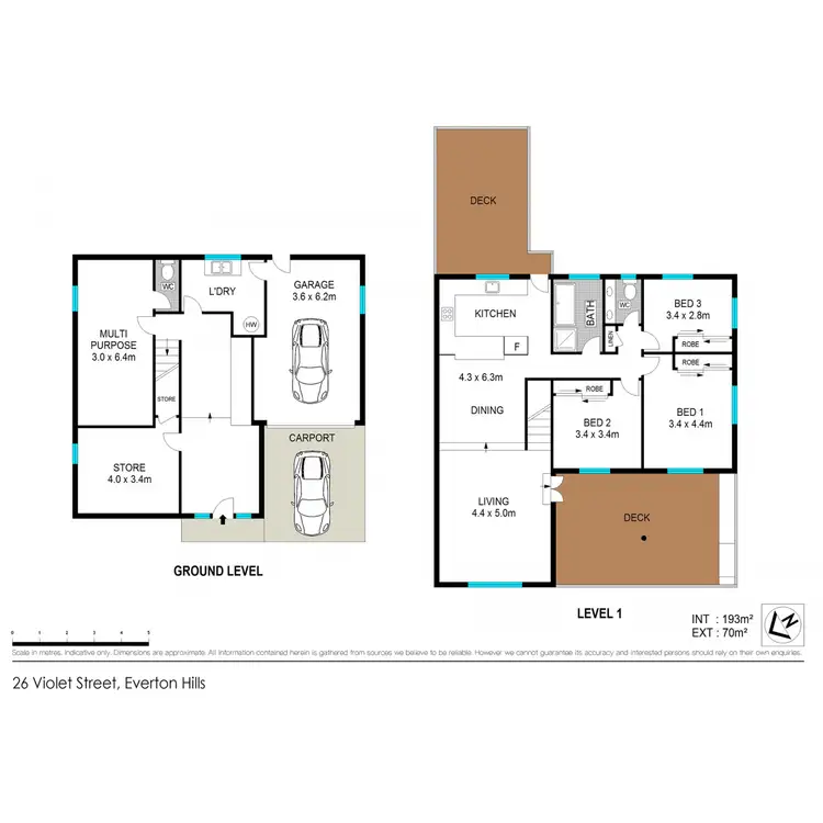 Floorplan of Homely house listing, 26 Violet Street, Everton Hills QLD 4053