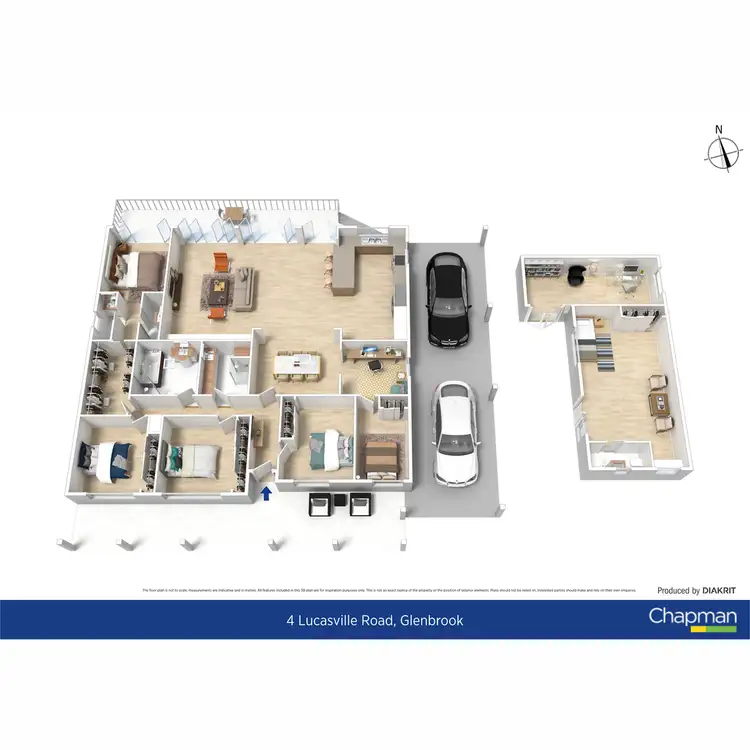 Floorplan of Homely house listing, 4 Lucasville Road, Glenbrook NSW 2773