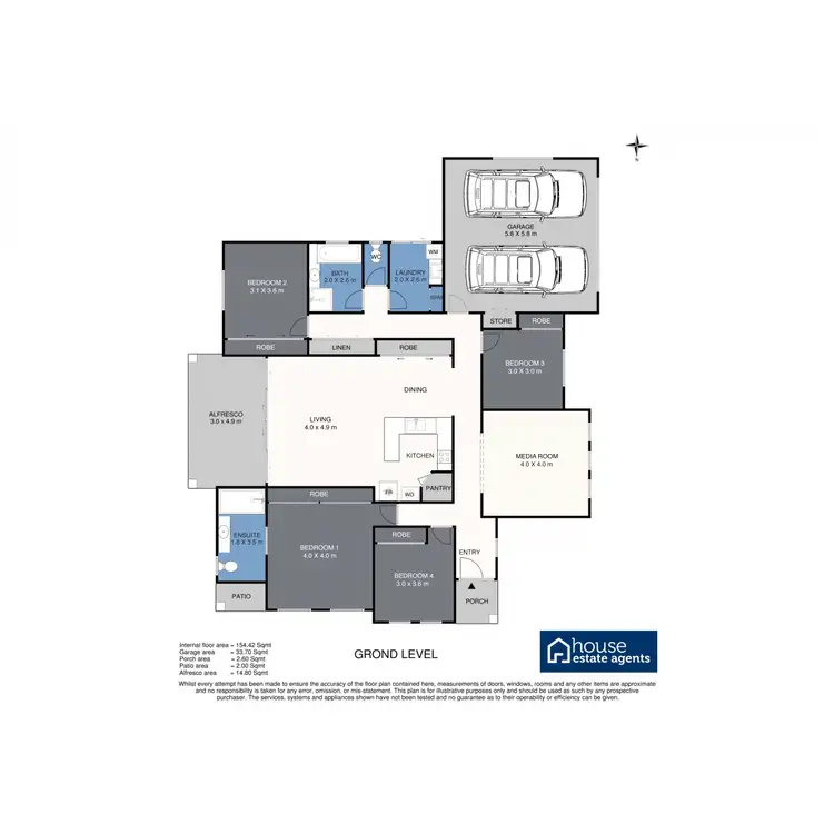 Floorplan of Homely house listing, 36 Barambah Street, Glenvale QLD 4350
