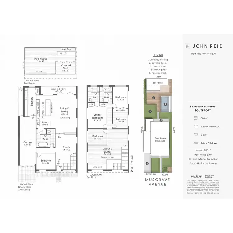 Floorplan of Homely house listing, 88 Musgrave Avenue, Southport QLD 4215