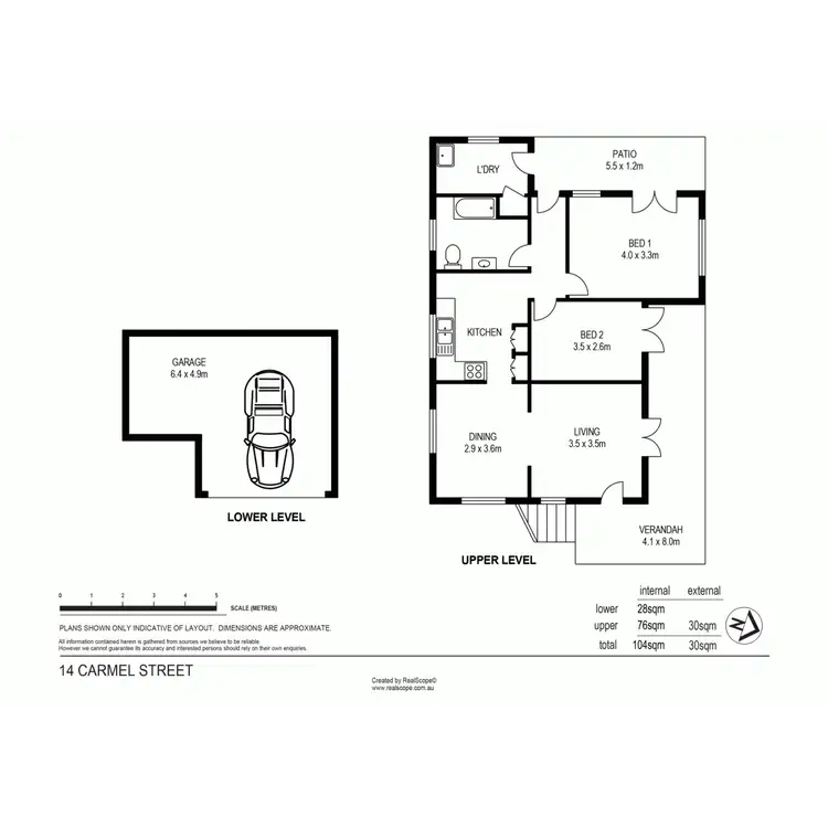 Floorplan of Homely house listing, 14 Carmel Street, Bardon QLD 4065