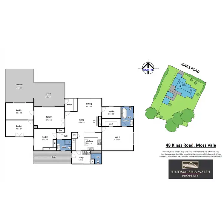 Floorplan of Homely house listing, 48 Kings Road, Moss Vale NSW 2577