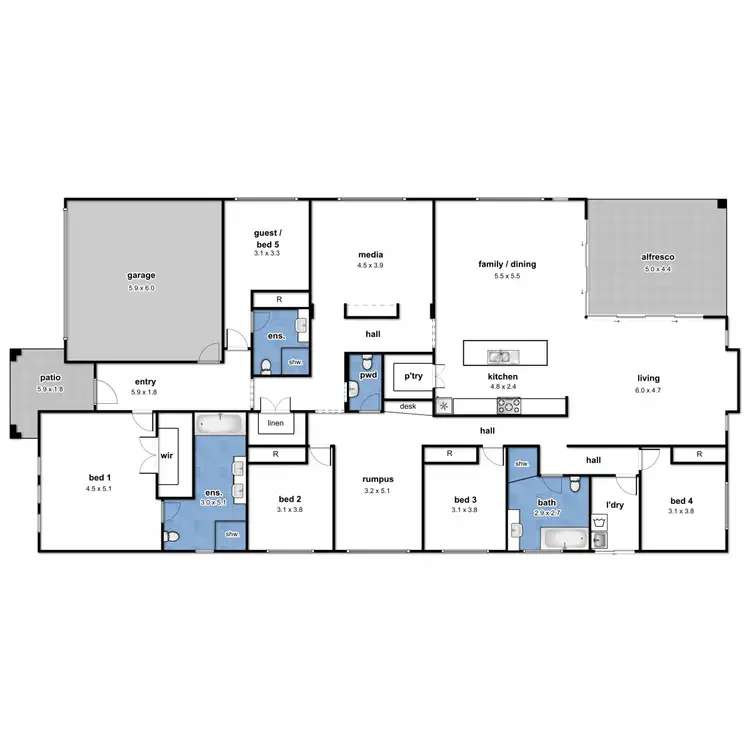 Floorplan of Homely house listing, 24 Windsor Cr, Moss Vale NSW 2577