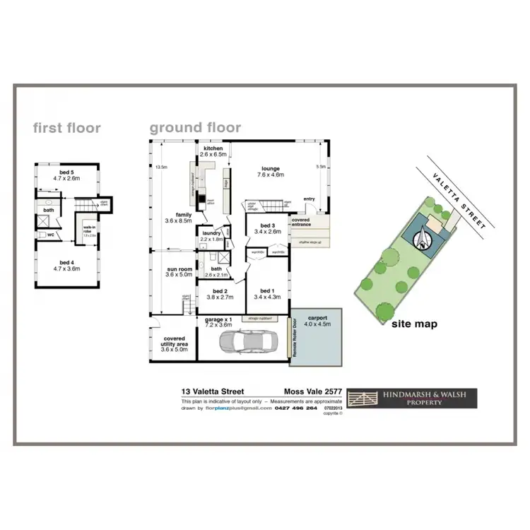 Floorplan of Homely house listing, 13 Valetta Street, Moss Vale NSW 2577