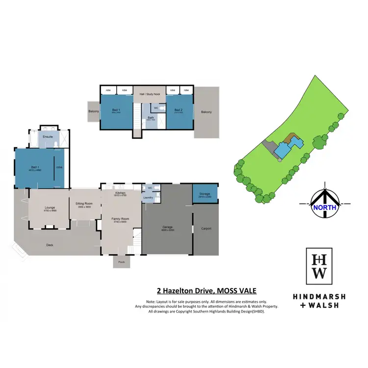 Floorplan of Homely house listing, 2 Hazelton Drive, Moss Vale NSW 2577