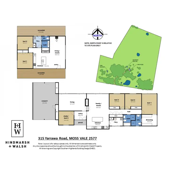 Floorplan of Homely rural property listing, Majellan Park 315 Yarrawa Road, Moss Vale NSW 2577