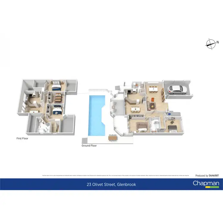 Floorplan of Homely house listing, 23 Olivet Street, Glenbrook NSW 2773