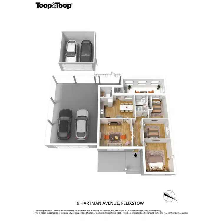 Floorplan of Homely house listing, 9 Hartman Avenue, Felixstow SA 5070