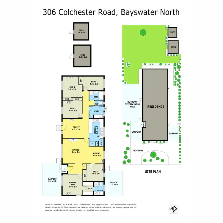 Floorplan of Homely house listing, 306 Colchester Road, Bayswater North VIC 3153