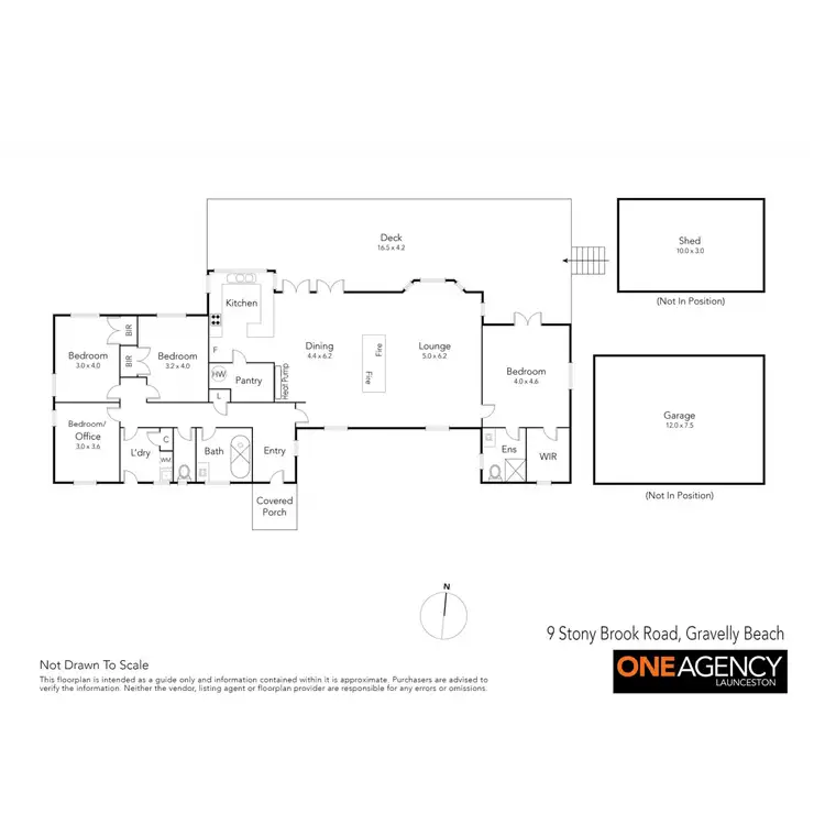 Floorplan of Homely house listing, 9 Stony Brook Road, Blackwall TAS 7275