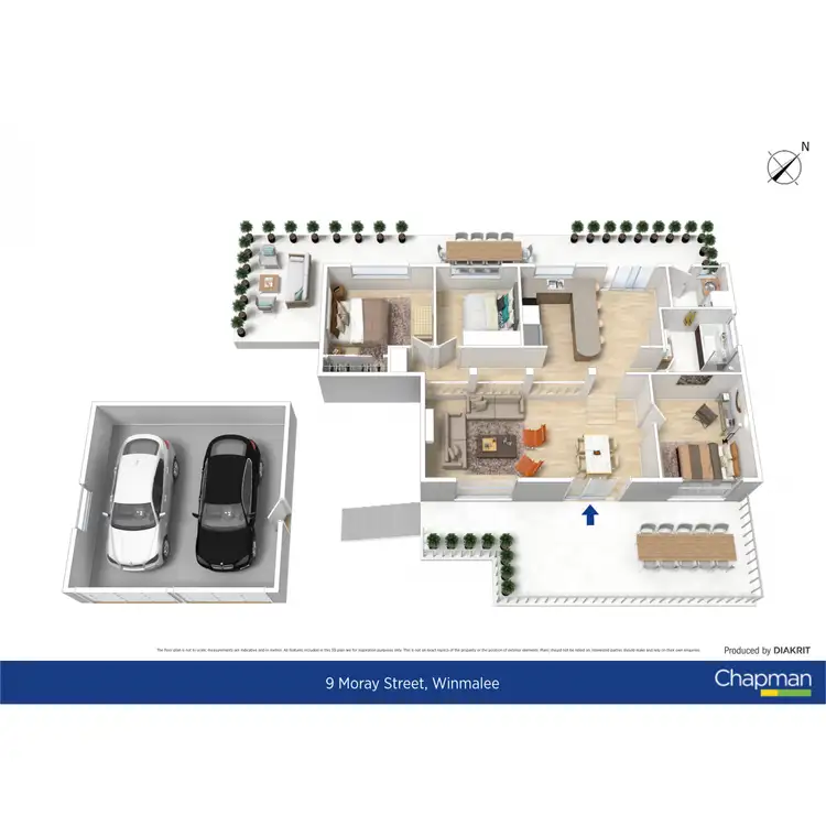 Floorplan of Homely house listing, 9 Moray Street, Winmalee NSW 2777
