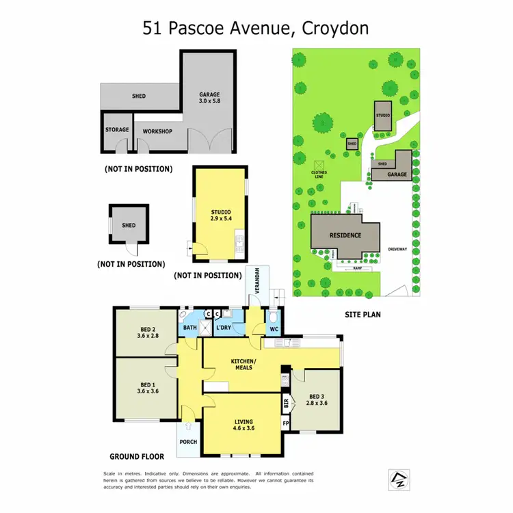Floorplan of Homely house listing, 51 Pascoe Avenue, Croydon VIC 3136