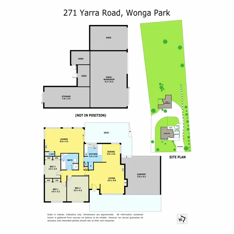 Floorplan of Homely house listing, 271 Yarra Road, Wonga Park VIC 3115