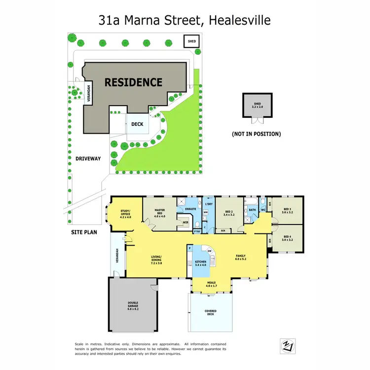 Floorplan of Homely house listing, 31A Marna Street, Healesville VIC 3777