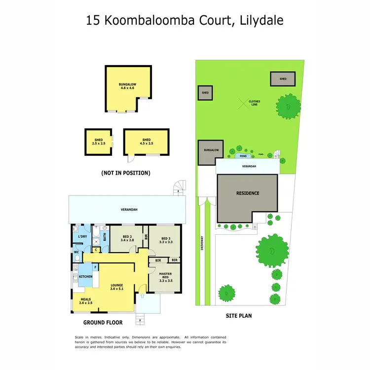 Floorplan of Homely house listing, 15 Koombooloomba Court, Lilydale VIC 3140