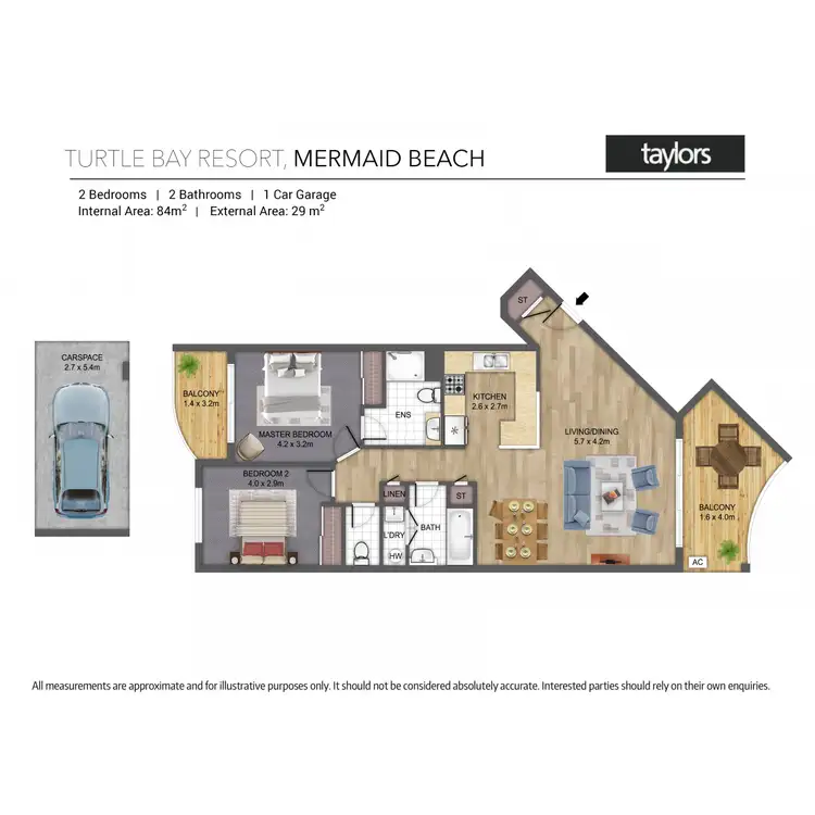 Floorplan of Homely apartment listing, 49/14-26 Markeri Street, Mermaid Beach QLD 4218