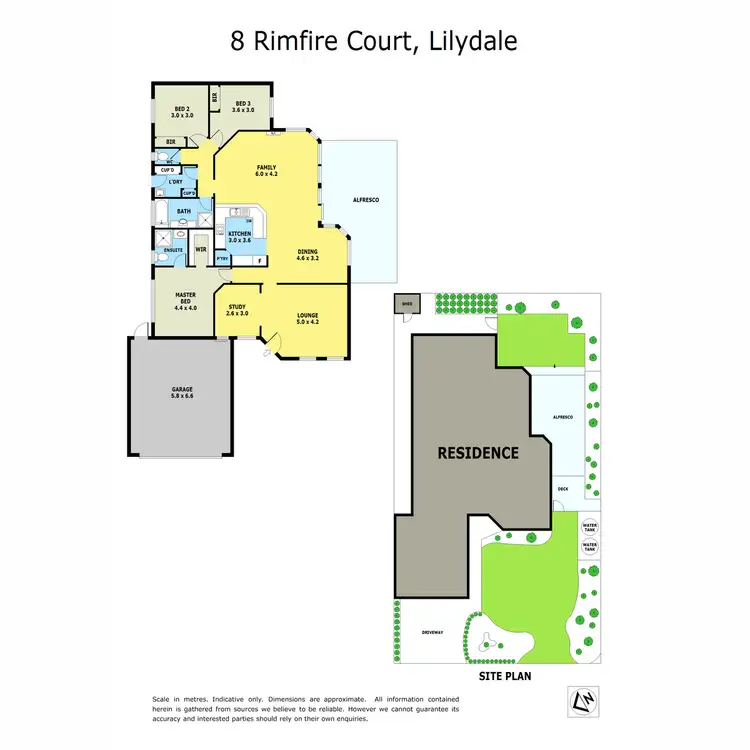 Floorplan of Homely house listing, 8 Rimfire Court, Lilydale VIC 3140