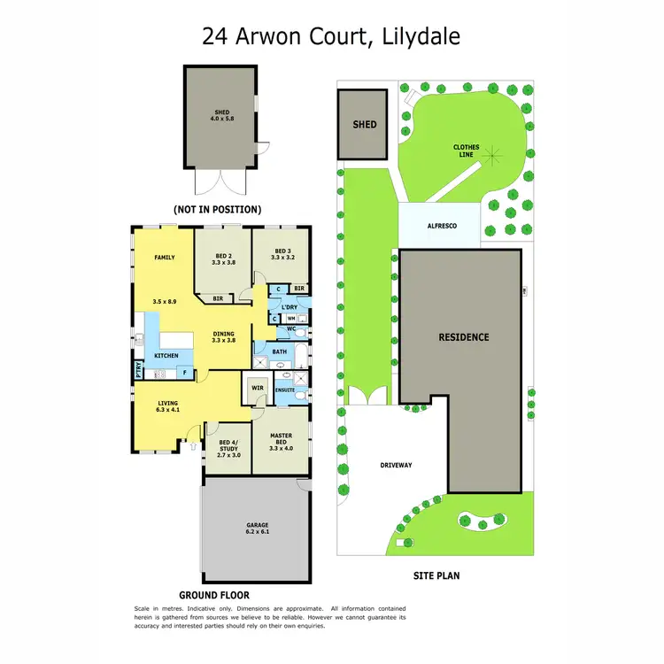 Floorplan of Homely house listing, 24 Arwon Court, Lilydale VIC 3140