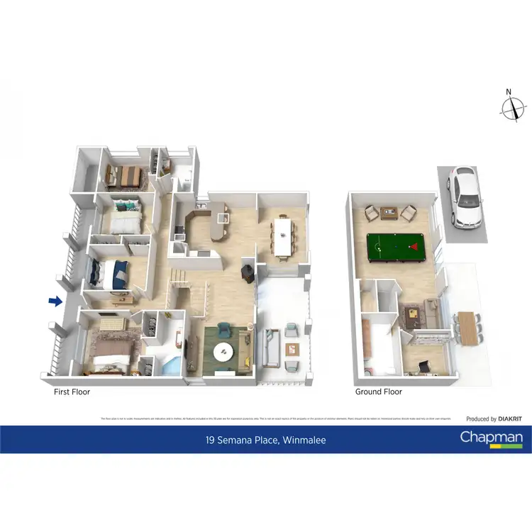 Floorplan of Homely house listing, 19 Semana Place, Winmalee NSW 2777