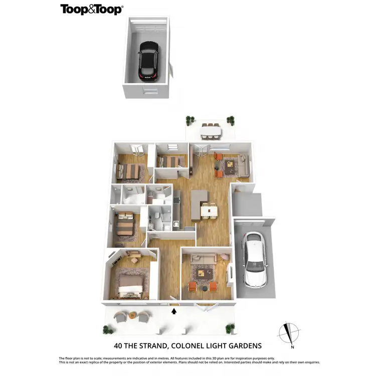 Floorplan of Homely house listing, 40 The Strand, Colonel Light Gardens SA 5041