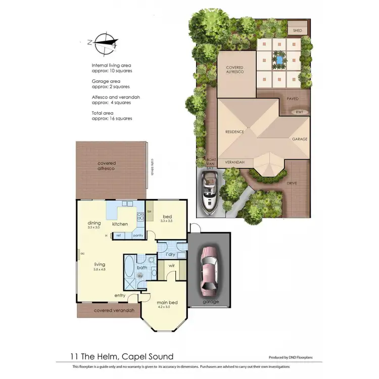 Floorplan of Homely house listing, 11 The Helm, Capel Sound VIC 3940