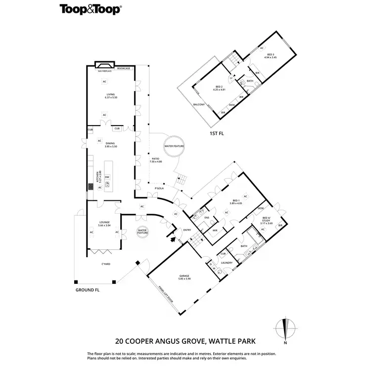 Floorplan of Homely house listing, 20 Cooper Angus Grove, Wattle Park SA 5066