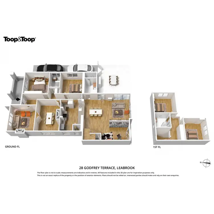 Floorplan of Homely house listing, 28 Godfrey Terrace, Leabrook SA 5068