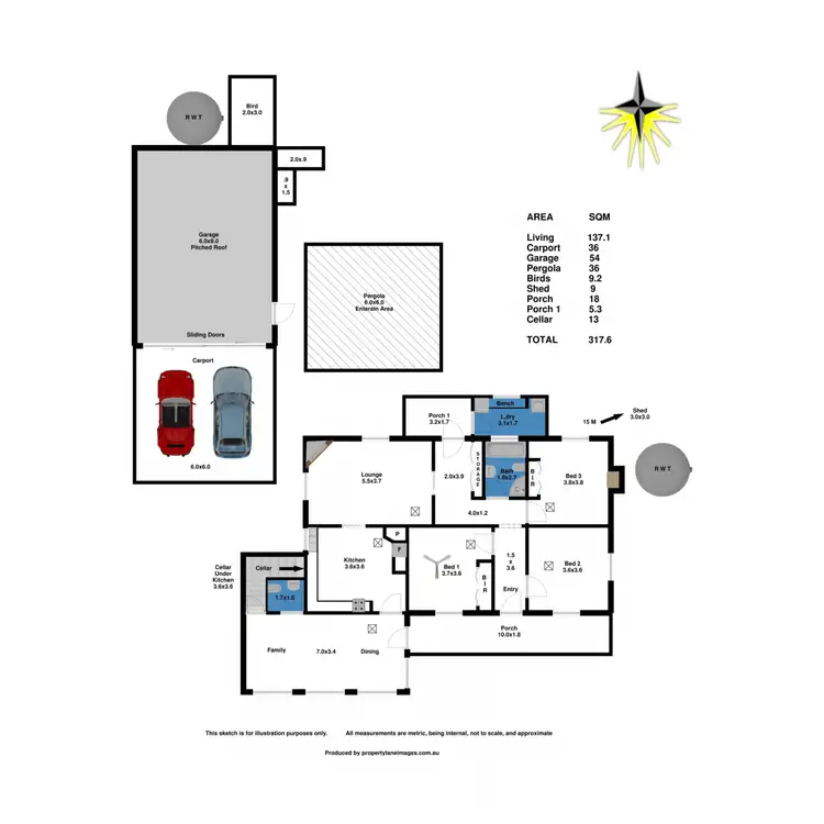 Floorplan of Homely house listing, 980 Black Top Road, One Tree Hill SA 5114