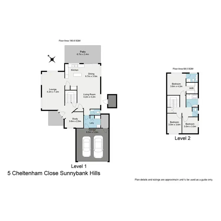 Floorplan of Homely house listing, 5 Cheltenham Close, Sunnybank Hills QLD 4109