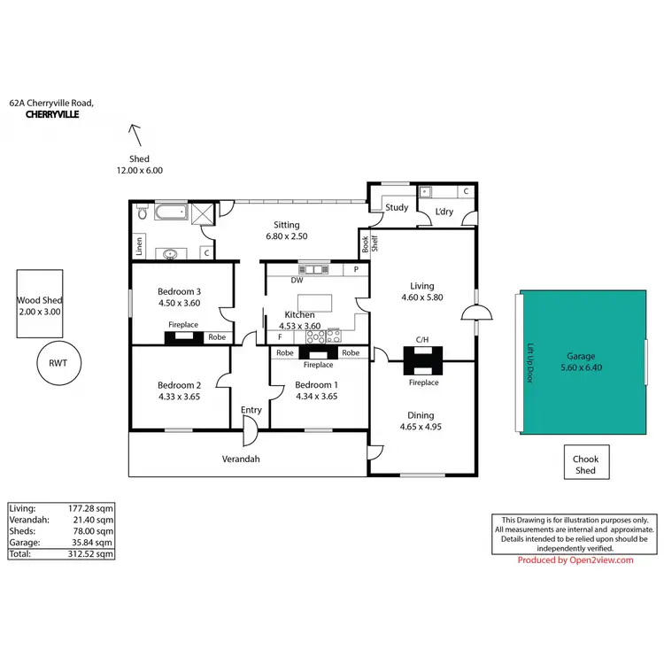 Floorplan of Homely rural property listing, Address available on request