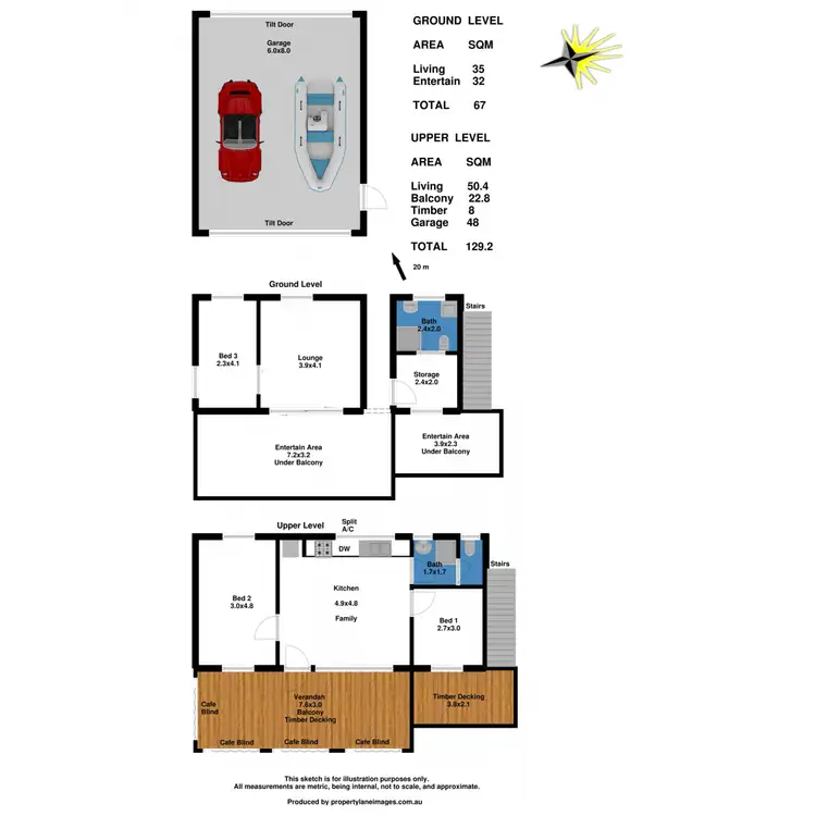 Floorplan of Homely house listing, 168 Page Drive, Blanchetown SA 5357