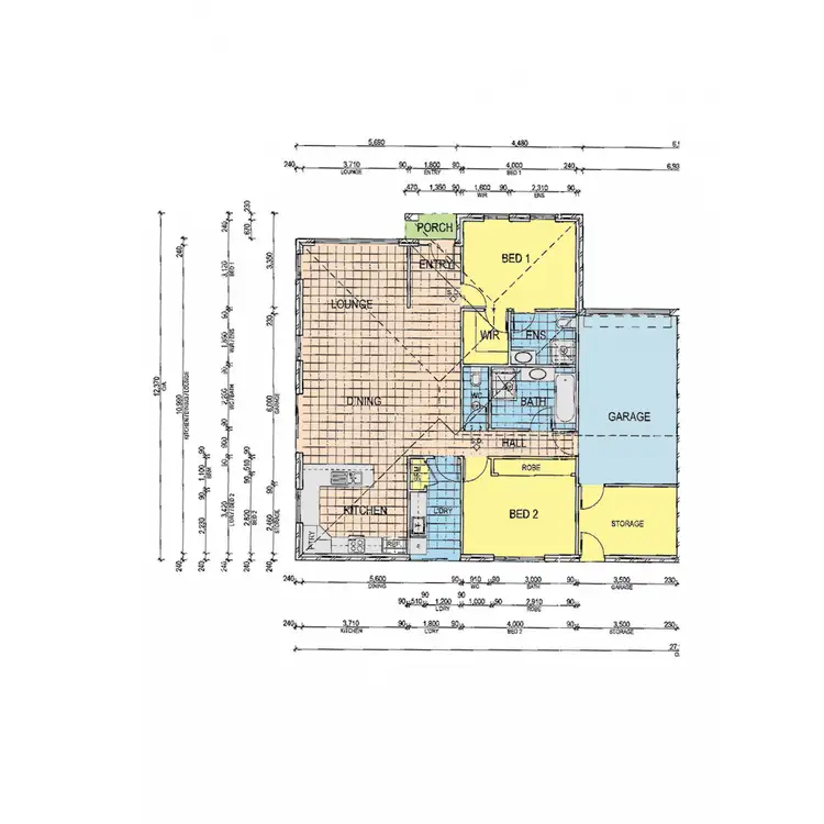 Floorplan of Homely townhouse listing, 2/14-18 Darling Street, Sale VIC 3850