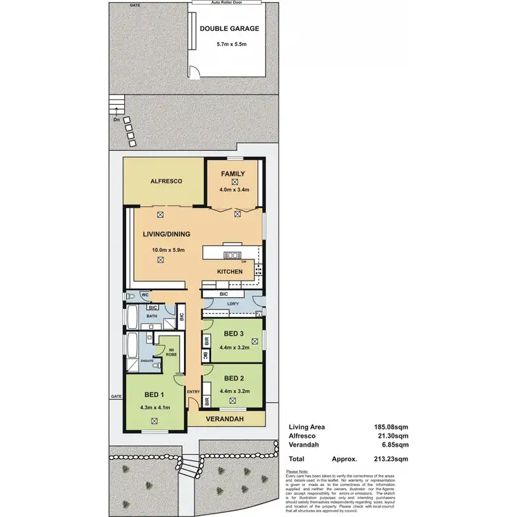 Floorplan of Homely house listing, 35 Oakridge Circuit, Golden Grove SA 5125