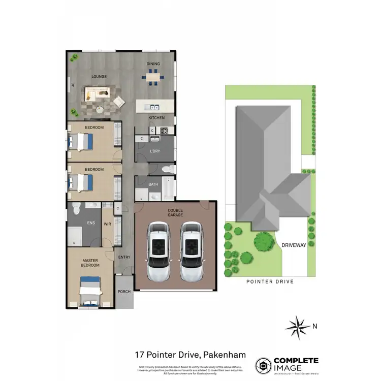 Floorplan of Homely house listing, 17 Pointer Drive, Pakenham VIC 3810