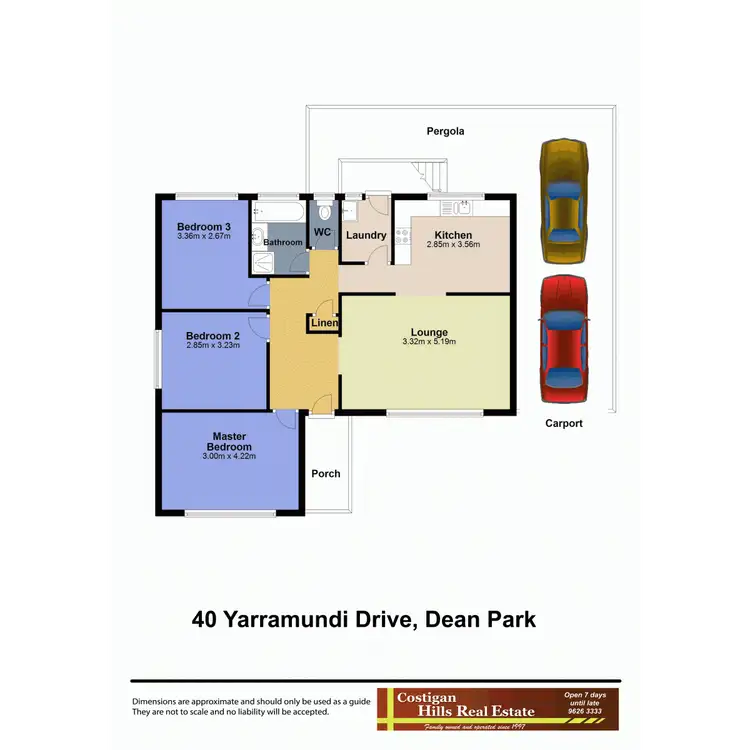 Floorplan of Homely house listing, 40 Yarramundi Drive, Dean Park NSW 2761