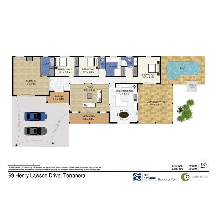 Floorplan of Homely house listing, 69 Henry Lawson Drive, Terranora NSW 2486